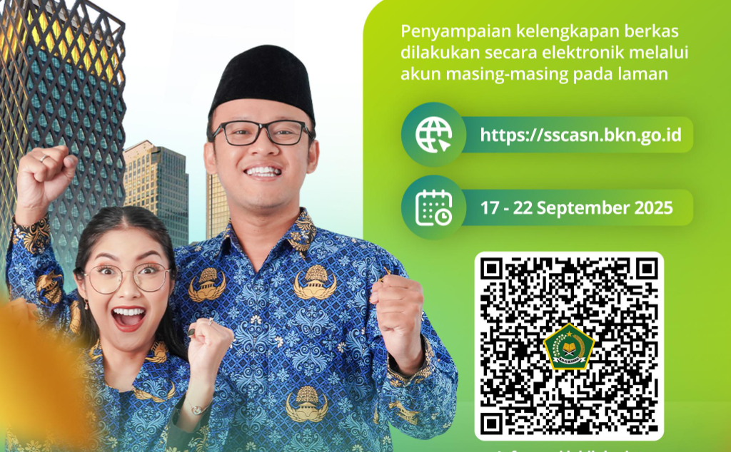 Jangan sampai Salah! Berikut ini Berkas yang harus Dilengkapi oleh Calon PPPK Paruh Waktu Kemenag Tahun Anggaran 2024
